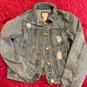 Destructed Jean jacket